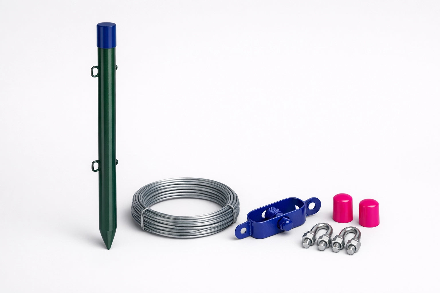 Paletti e accessori per reti metalliche