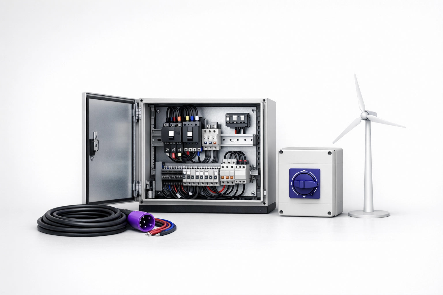 Quadri elettrici per energia eolica