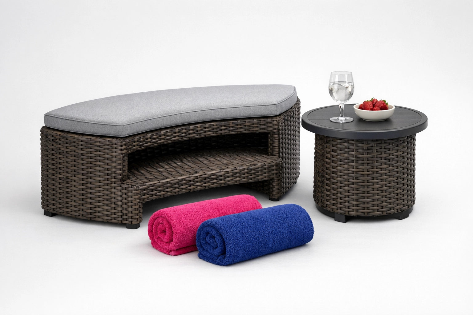 Mobili per mini-piscine spa