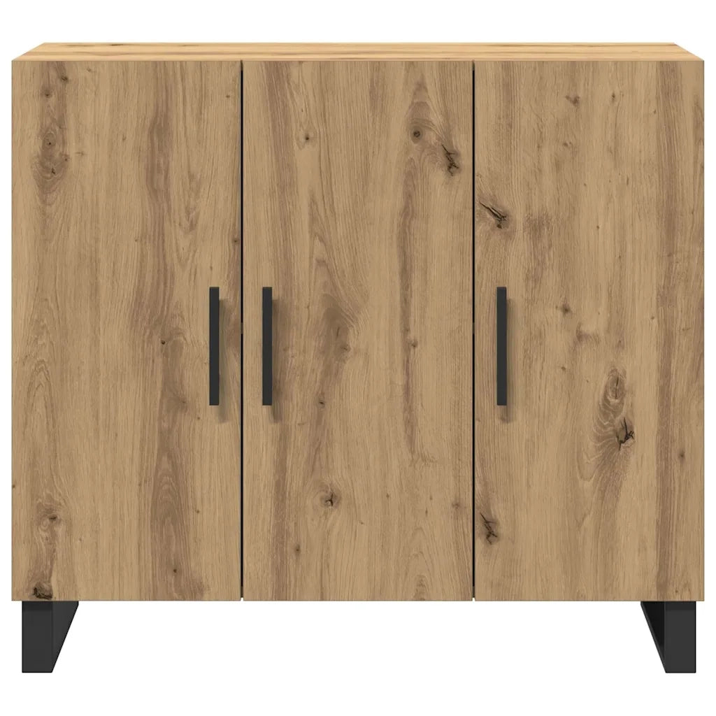 Credenza Rovere artigianale 90 x 34 x 80 cm Legno multistrato 862954