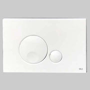 PLACCA DI COMANDO GLOBE DOPPIO TASTO  BIANCA     OLIVER INTERNATIONAL