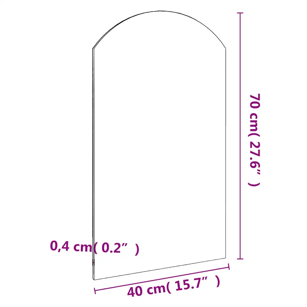 Specchio 70x40 cm in Vetro 326088