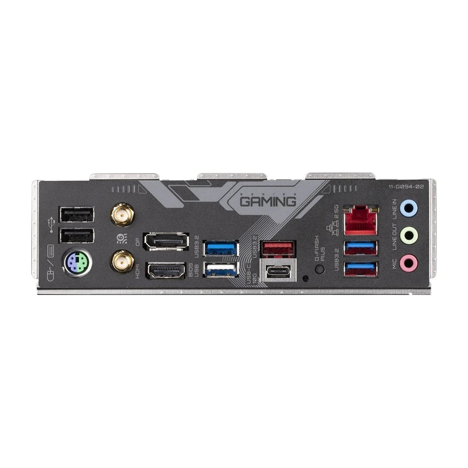 Scheda madre GIGABYTE B650 GAMING X AX V2 - Supporta CPU AMD Ryzen 8000, VRM digitale 8+2+2 fasi, fino a 8000MHz DDR5 (OC), 1xPCIe 5.0 + 2xPCIe 4.0 M.2, Wi-Fi 6E 802.11ax, LAN 2.5GbE, USB 3.2 Gen 2