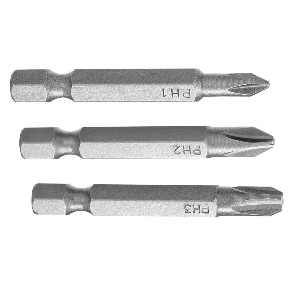 1blister inserti per avvitatori ph (3 pz) ph1-2-3 mm 48 cod:ferx.5069032nlm