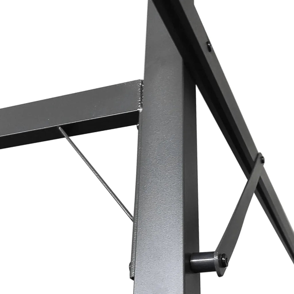 Pergola con Tetto Retrattile Tortora 395x292x230 cm CFW5802528