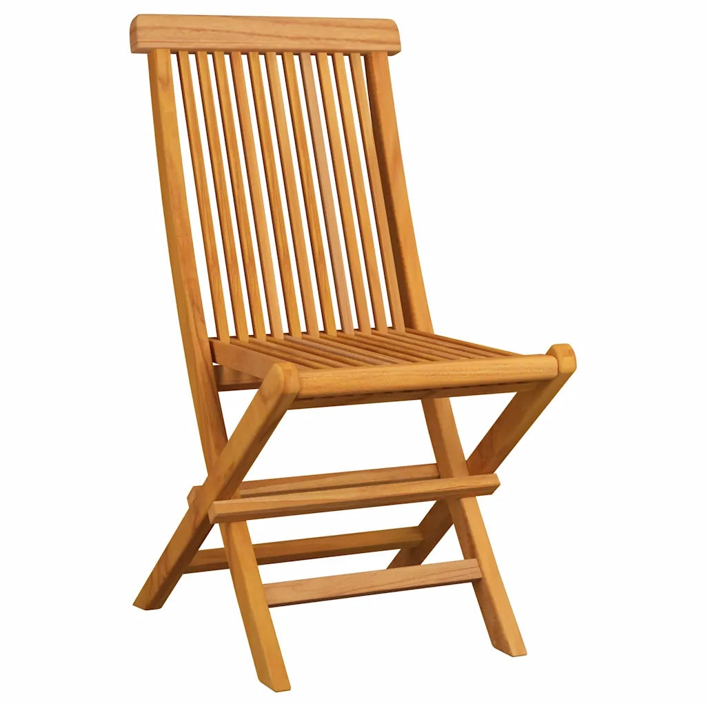 Sedie da Giardino con Cuscini Antracite 4 pz | Sedie da Esterno Massello di Teak