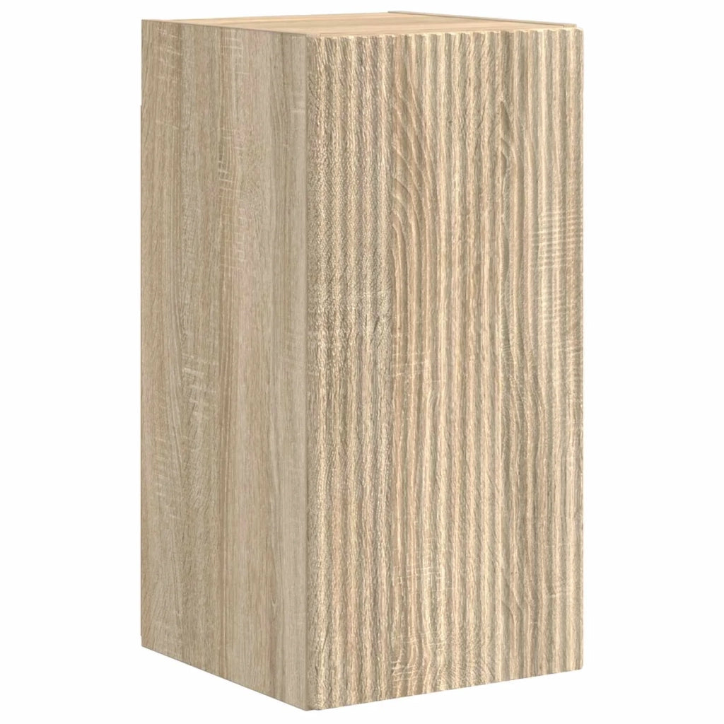 Set mobile TV 6 pz-Credenza per TV Rovere Sonoma Legno multistrato 494171