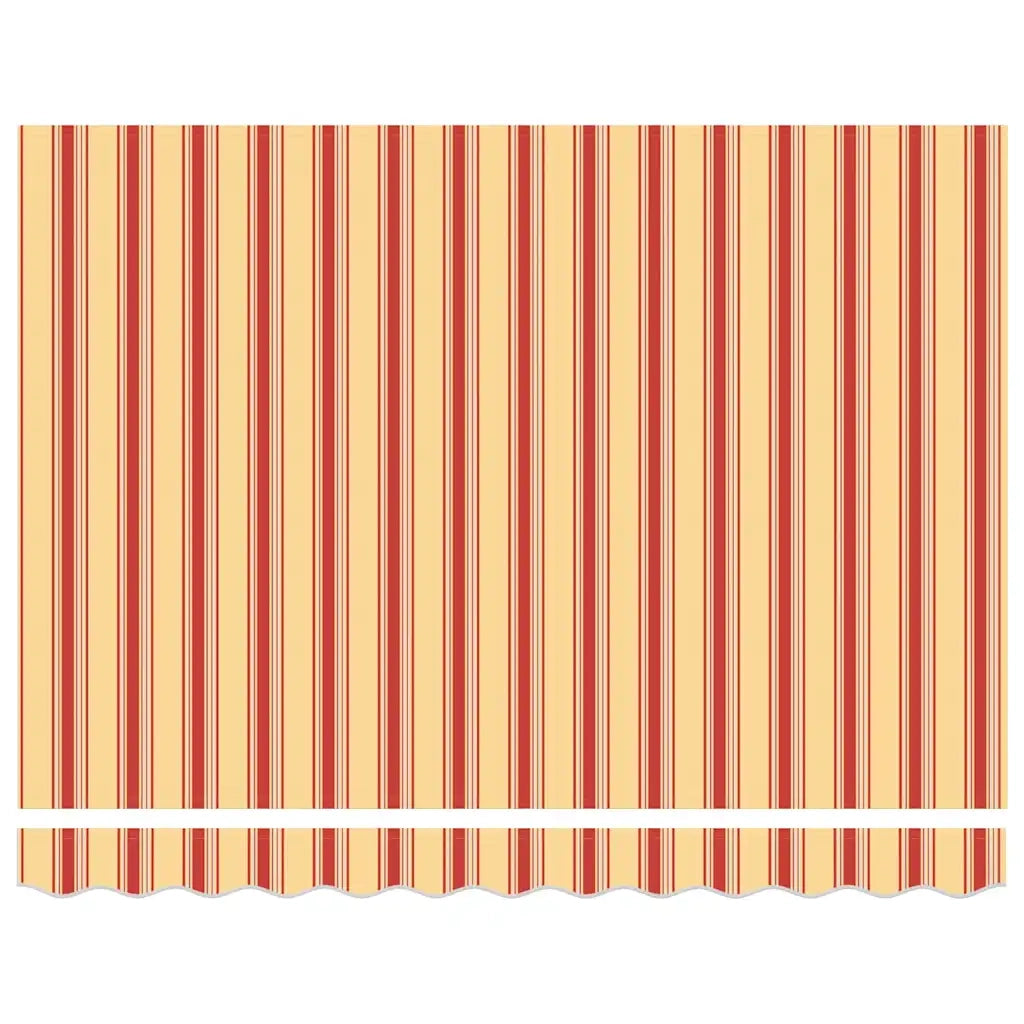 Tenda da Sole | Tenda parasole Giallo e Arancione 350 x 250 x 165 cm Poliestere