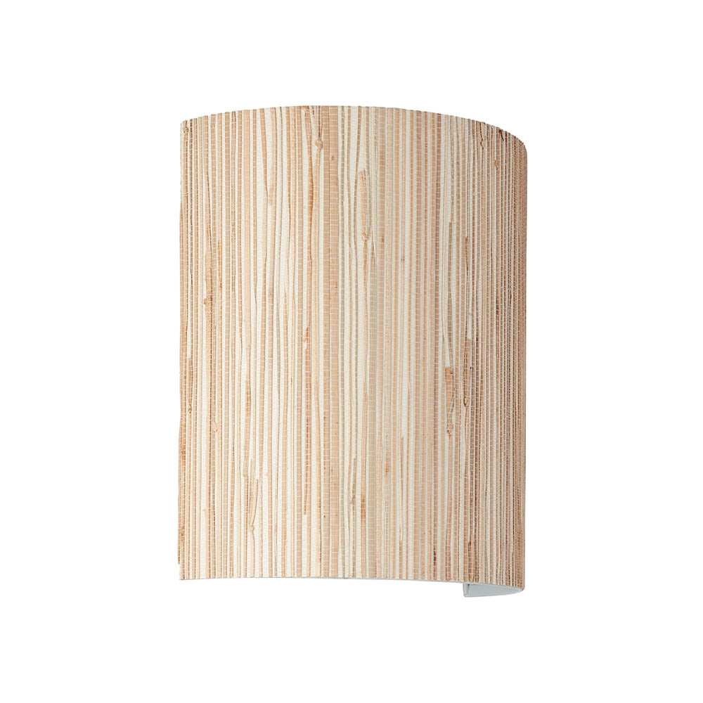 Applique LONGSHORE japandi in erba marina beige E27 Endon