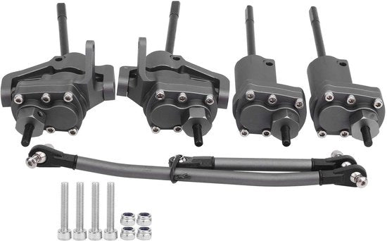 Portale asse auto-as duurzaam - compatibile con SCX10 II - libertà di altezza 11 mm - auto Rc senza contatto con il suolo