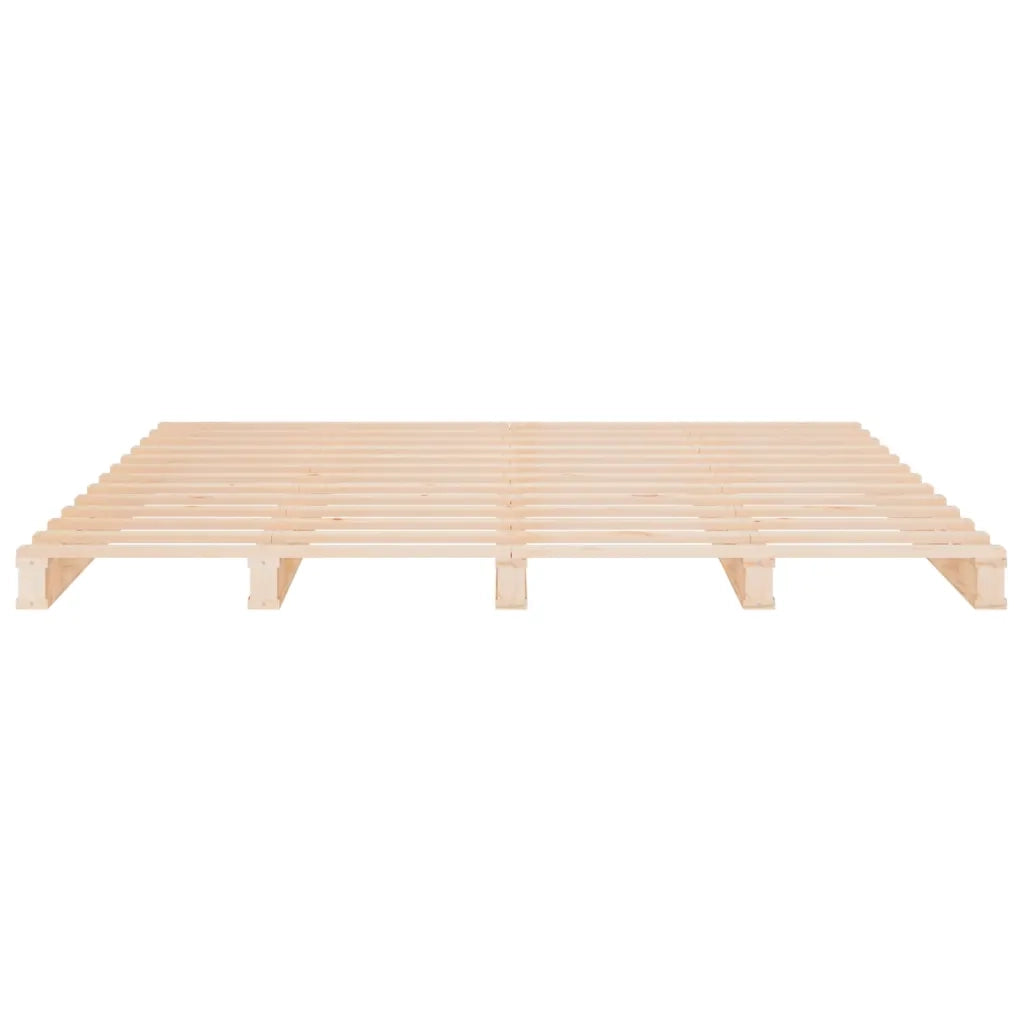 Giroletto-Struttura Letto in Legno Massello di Pino 120x190 cm Small Double