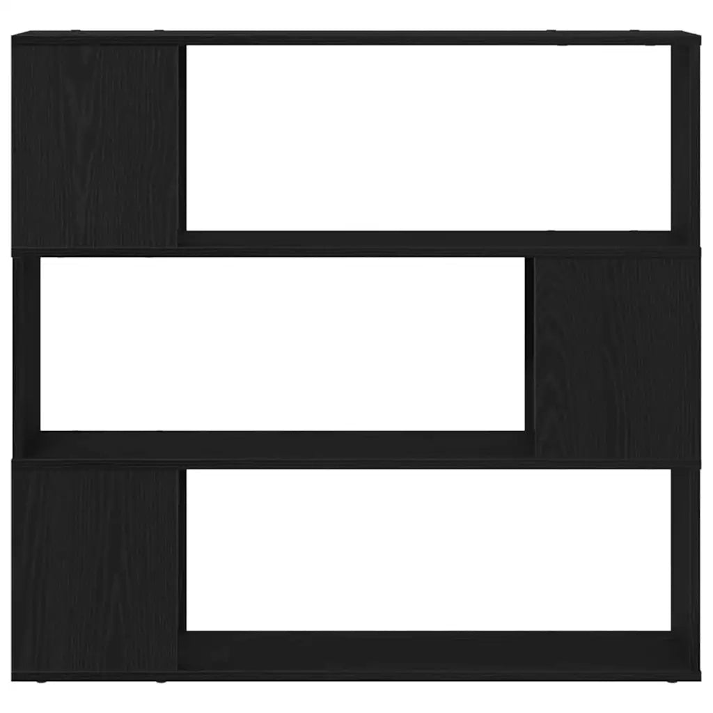 Set mobile TV-Credenza per TV Rovere Nero 100 x 24 x 94 cm Legno multistrato