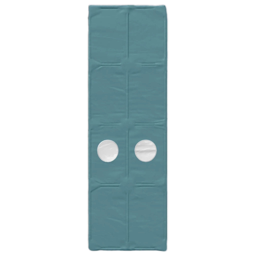 Letto alto per bambini con storage 3 pz Rovere Sonoma e Azzurro 3423600