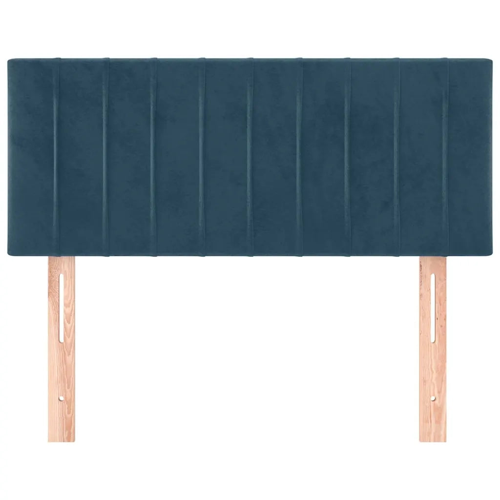 Testiera | Testata Blu scuro 90x5x78/88 cm in Tessuto