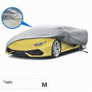 Trade Shop - Copriauto Telo Impermeabile Auto Proteggi Sole Pioggia Neve Sporco Tg.m Cop-aut-m -