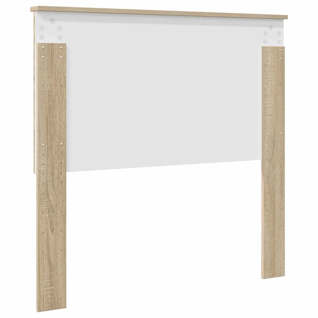 Testiera | Testata con Testiera | Testata Rovere Sonoma 100 cm Legno multistrato