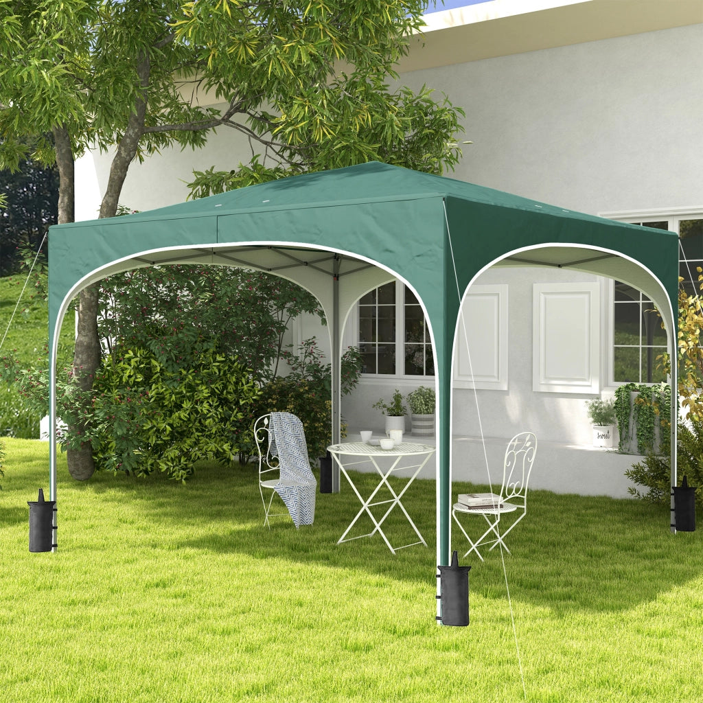 Gazebo da Giardino ¨C zephmum ¨C Metallo Verde