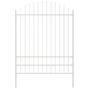 Recinzione per Giardino | Recinzione da cortile Woerden Bianco 170 x 225 cm