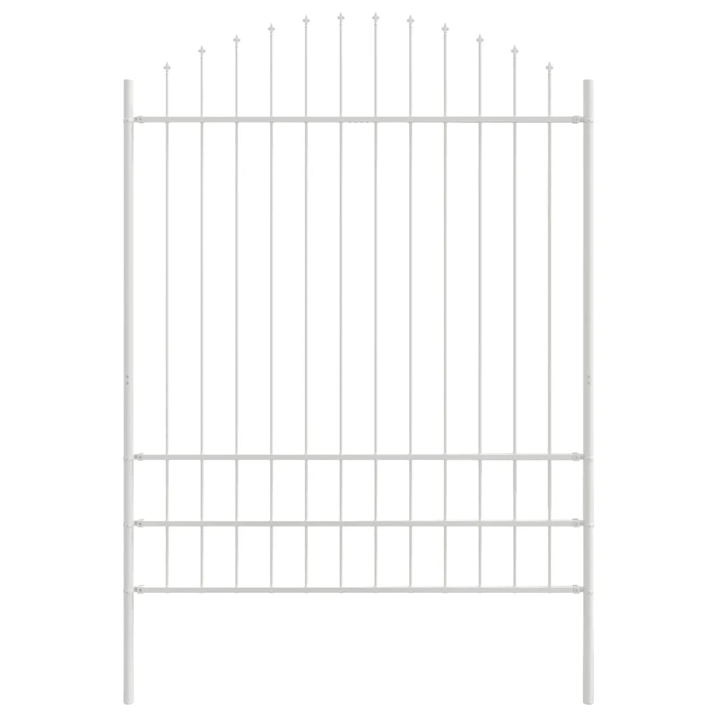 Recinzione per Giardino | Recinzione da cortile Woerden Bianco 170 x 225 cm