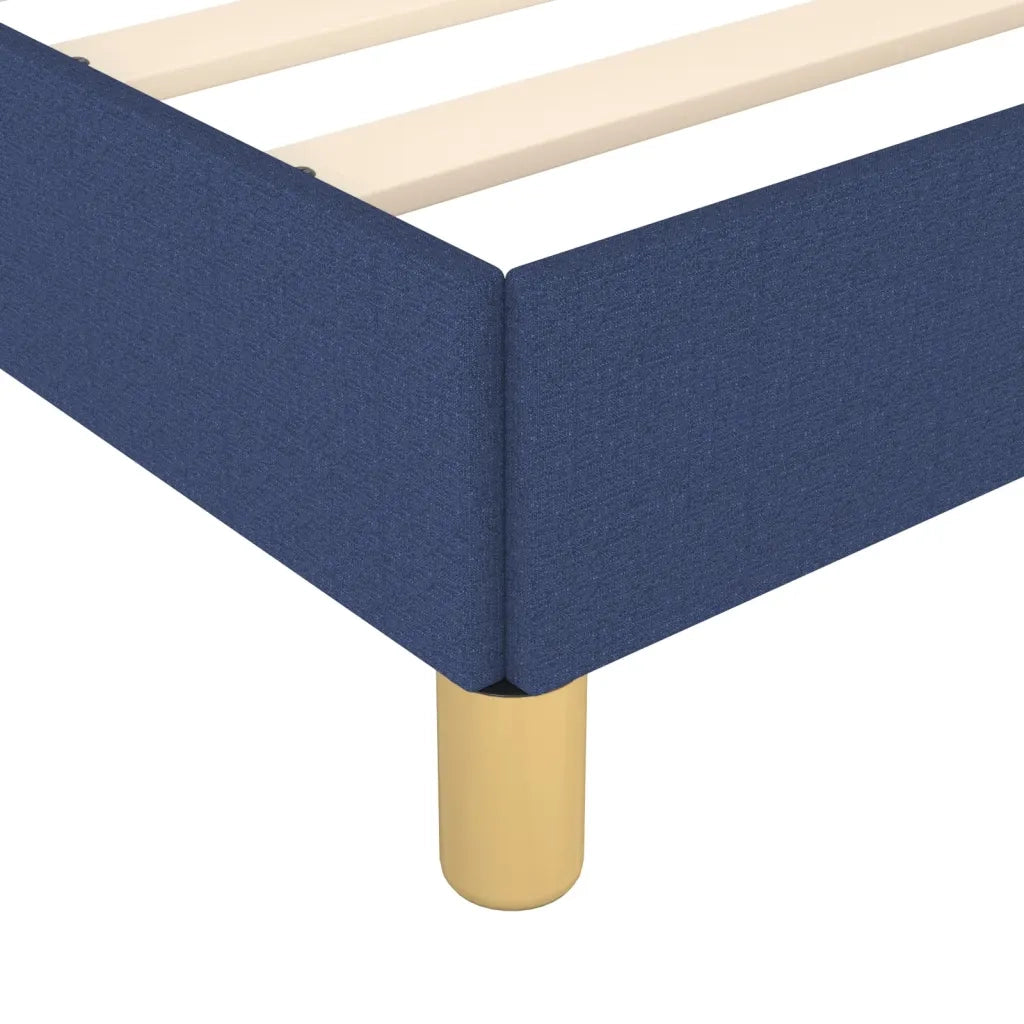 Giroletto senza Materasso Blu 100x200 cm in Tessuto 3124958