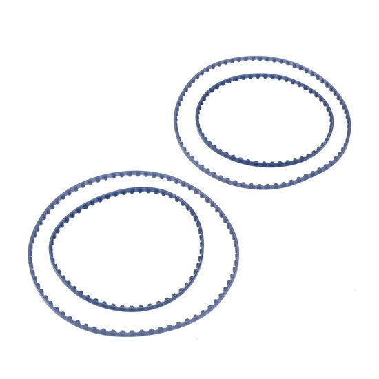 Kit di cinghie 2 set - 2 cinghie grandi - 2 cinghie piccole - poliuretano - progetto rinforzato - compatibile con Polaris 360/380 - cinghie di trasmissione