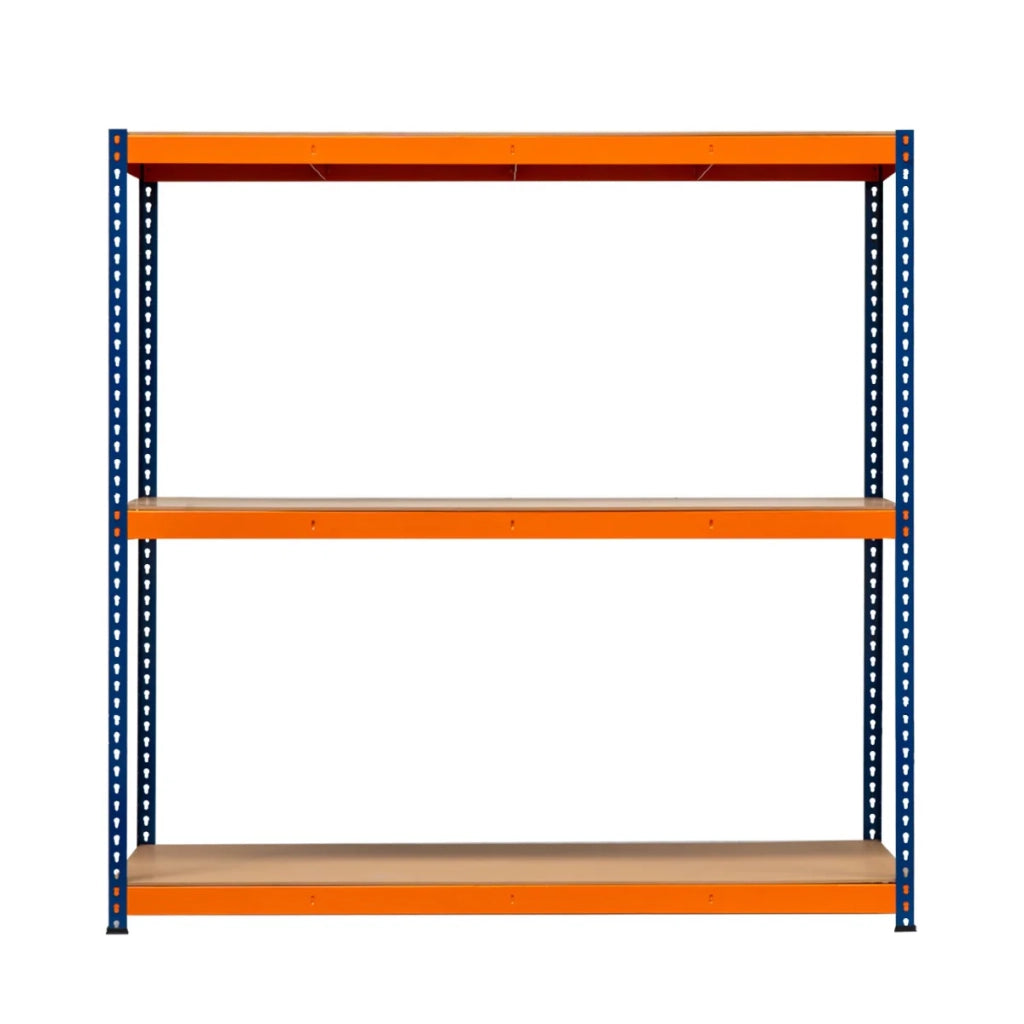 Scaffalatura a 3 Rpiani Resistente 300kg Magazzino Officina di stoccaggio - S-Rax