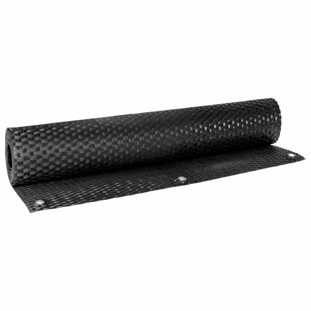 Schermo per Balcone con Occhielli Nero 42032660