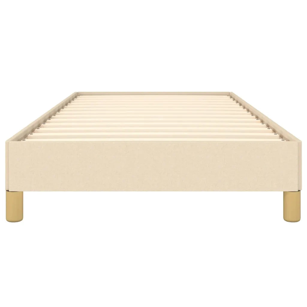Giroletto senza Materasso Crema 90x190 cm in Tessuto 346783