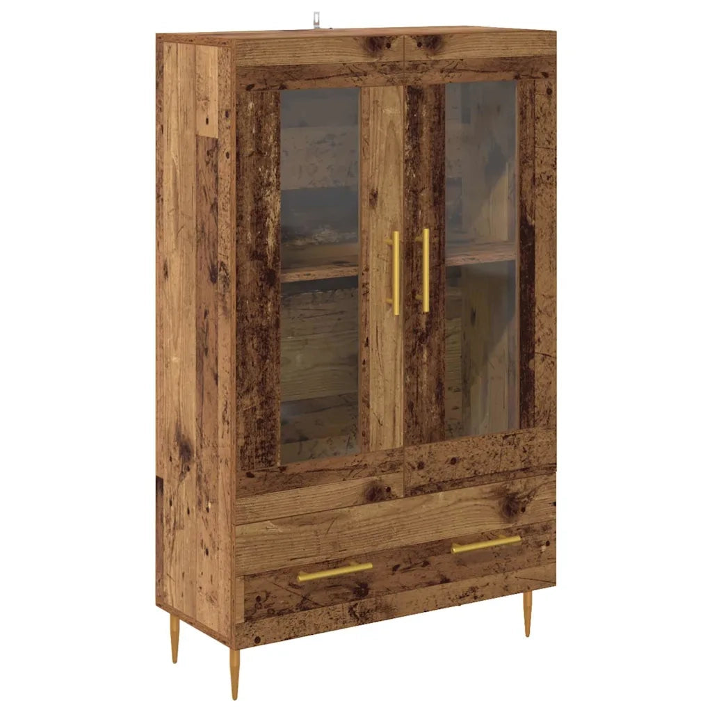 Credenza | Madia | Buffet da pranzo | Armadio da pranzo con cassetto Legno vecchio 69,5 x 31 x 115 cm