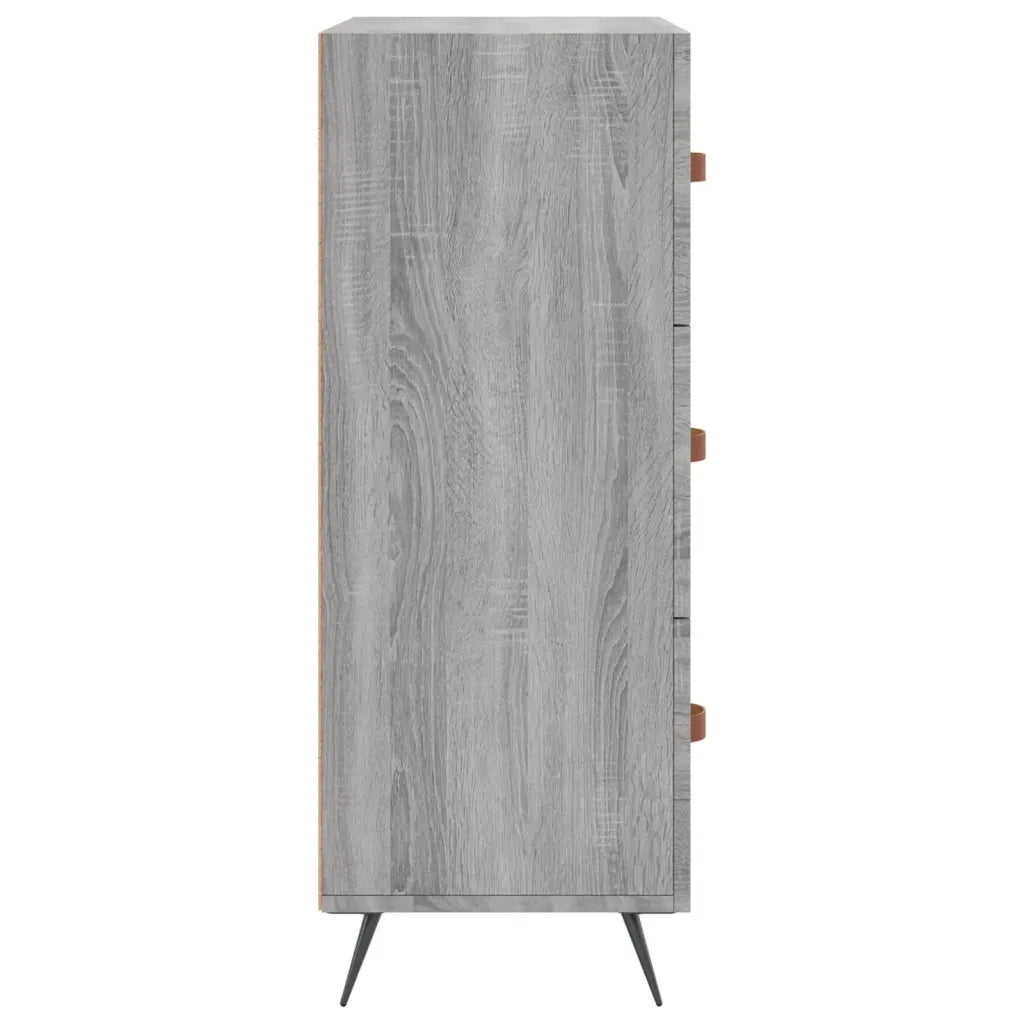 Cassettiera Grigio Sonoma 69,5x34x90 cm in Legno Multistrato CFW4038824