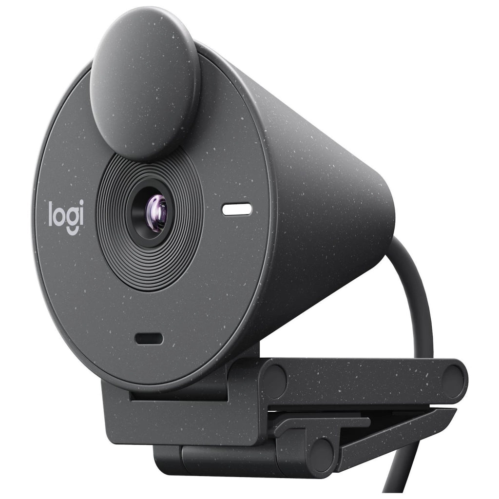Webcam logitech brio 300 fhd grafite - 960001436