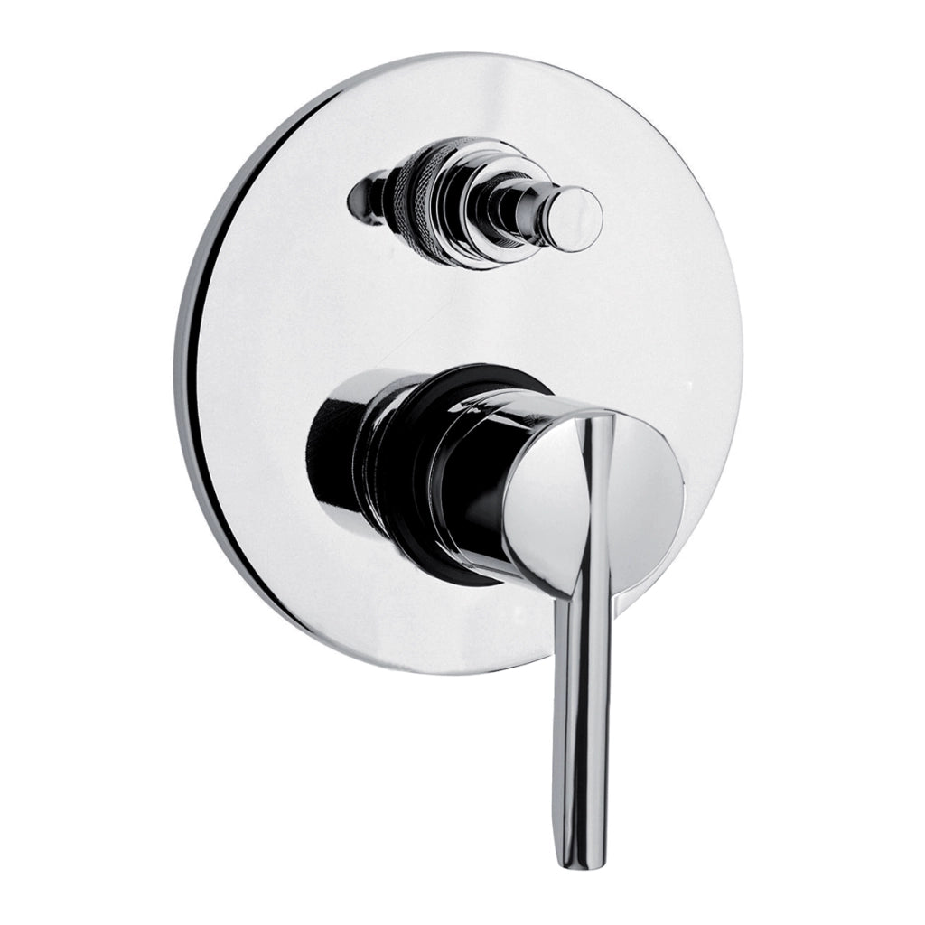 MISCELATORE MONOCOMANDO INCASSO DOCCIA CON DEVIATORE LINEA PIN- Cromo- ARGO- pezzi 1