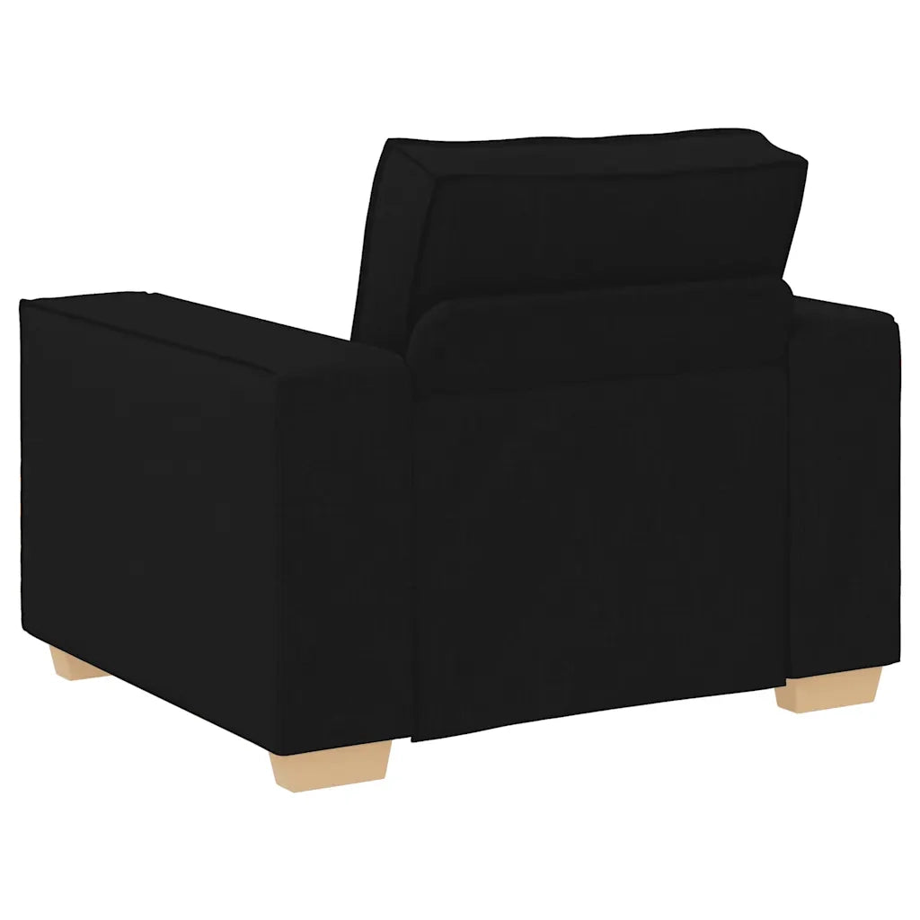 Poltrona Divano Nero 100x78x84 cm Tessuto 4104962