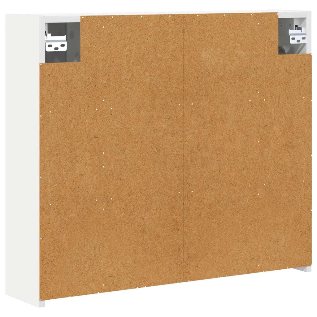 Mobiletto per specchio da bagno Bianco 73,5 x 16 x 62,5 cm 889167