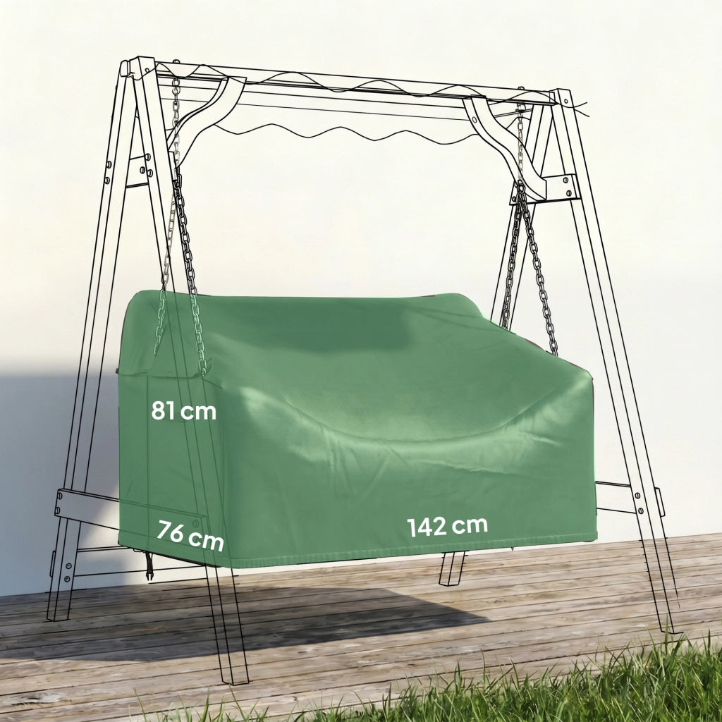 Copertura per dondolo da giardino 2 posti ¨C Xylo ¨C tessuto Oxford 420D impermeabile