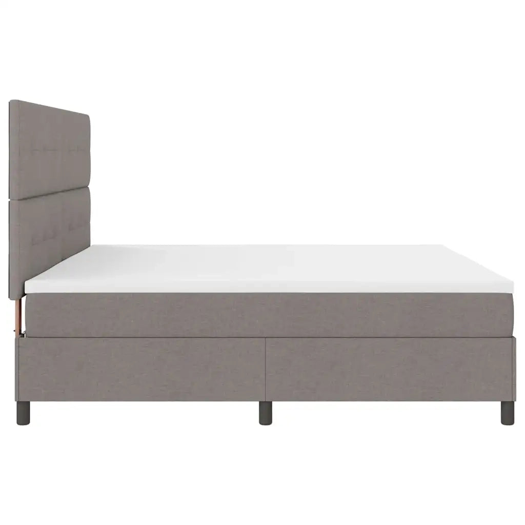 Letto a molle con materasso Talpa 200 x 200 cm Tessuto 3339417