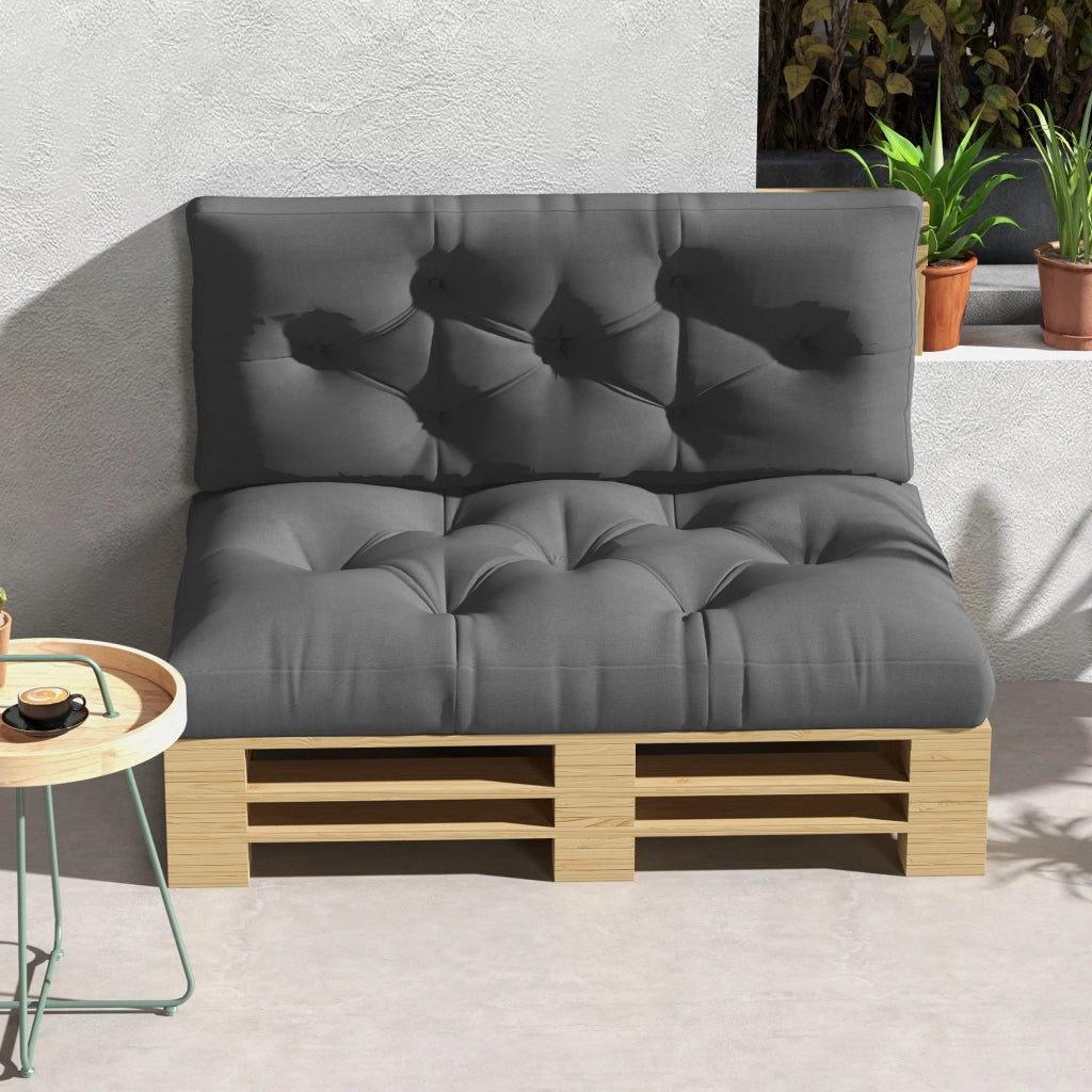 Cuscini per Divano ¨C zephmum ¨C Grigio 120x80x12 cm