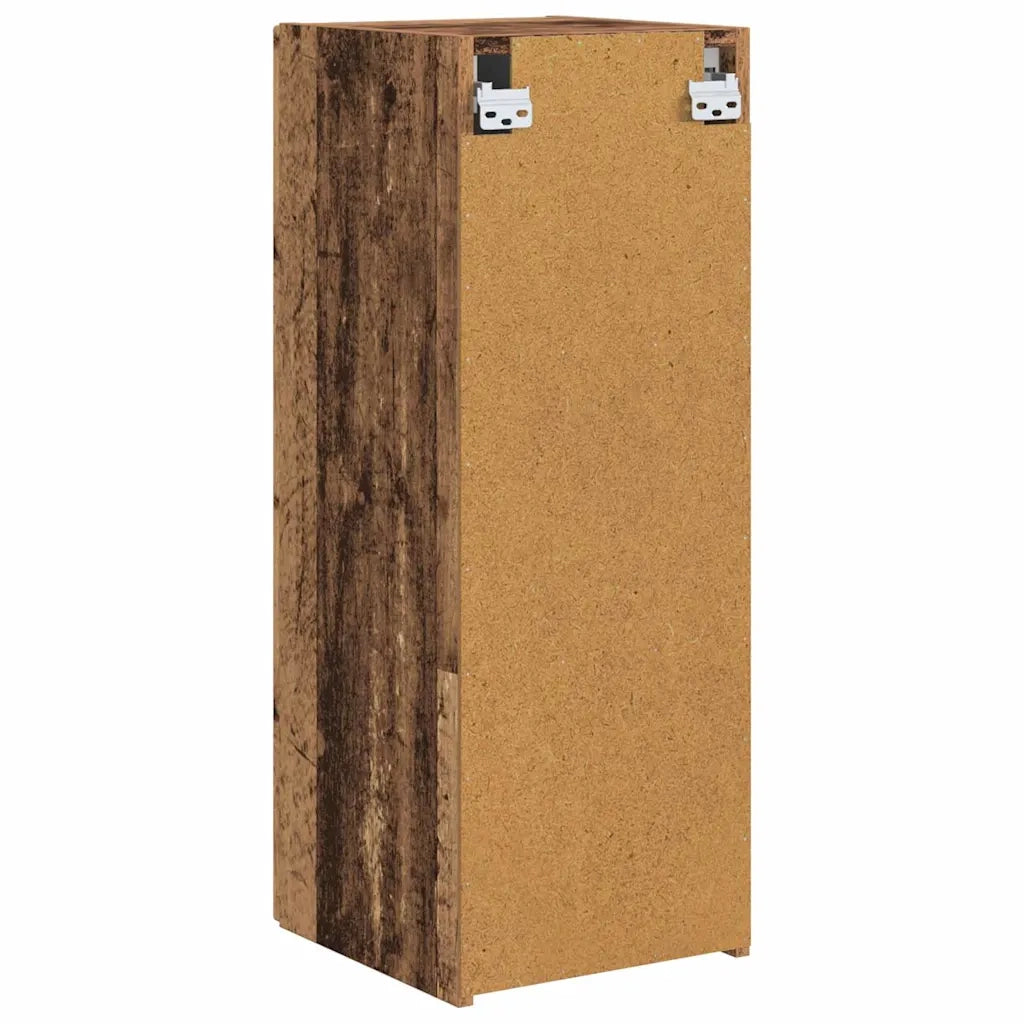 Mobile TV da parete Legno vecchio 30 x 31 x 80 cm 892305