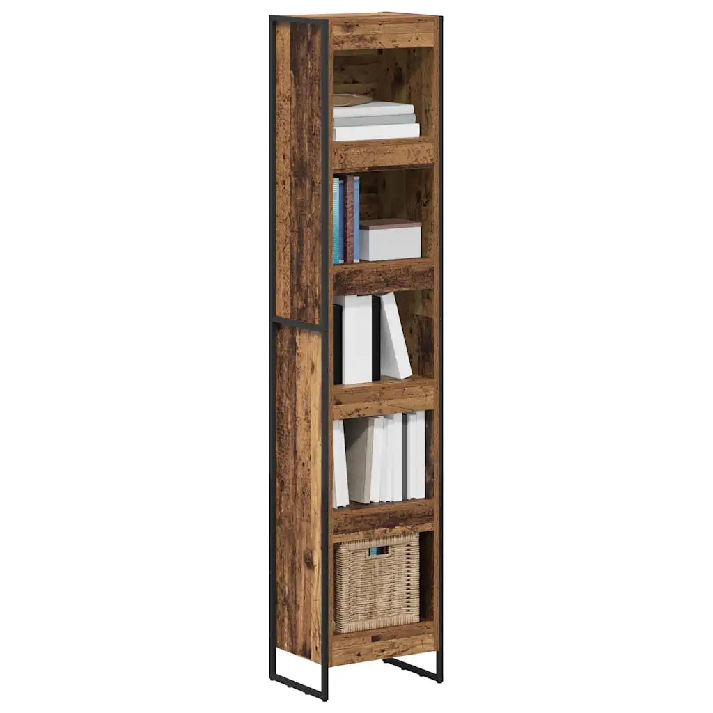 Armadio per Libri Legno vecchio 40 x 30 x 189,5 cm 886382