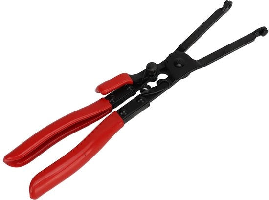 Fissatore di Scarico - Fissaggio con Acciaio di Carbonio Resistentente - Antifribole - Strumento di Rimozione - Manico Lungo - Manico Antiscivolo - Utensile di Supporto Pratico - Fissatore di Scarico