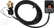 Display digitale pressione dell'olio per veicoli 12V con display LED per motori