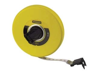 ROTELLA METRICA IN FIBERGLASS  mt.10 cassa in ABS (034295)    STANLEY