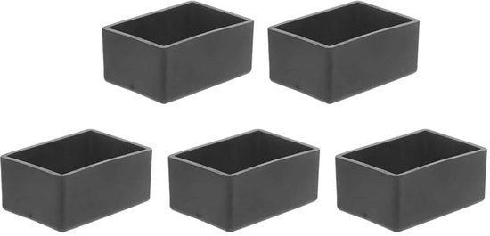 Copricapo gommoso per tubi - coprifilo per mobili - resistente e resistente allo scarto - 20 mm x 30 mm - coprifilo per gambe di tavoli - protezione da...