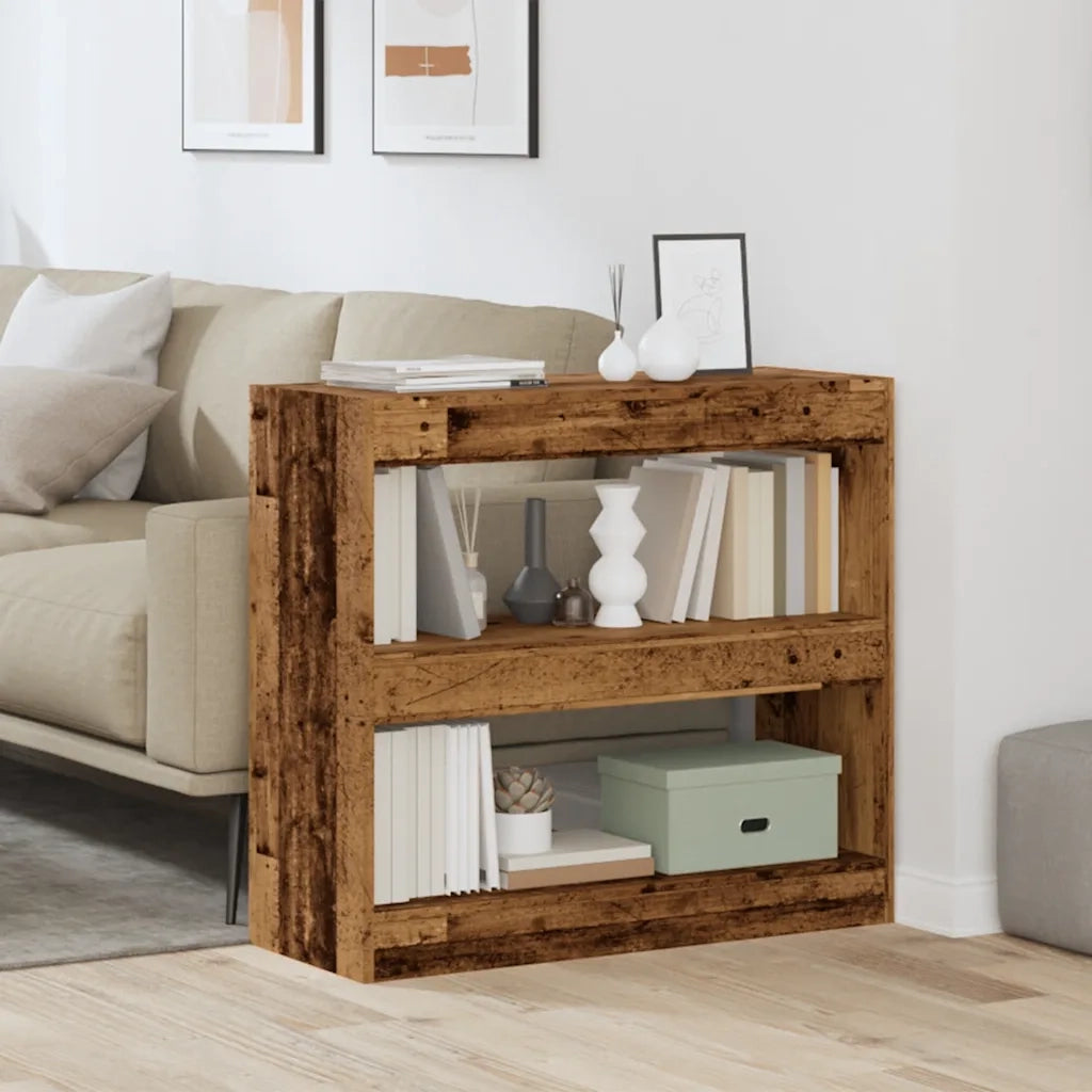 Libreria/Divisorio in Legno Vecchio 80x30x72 cm 856814