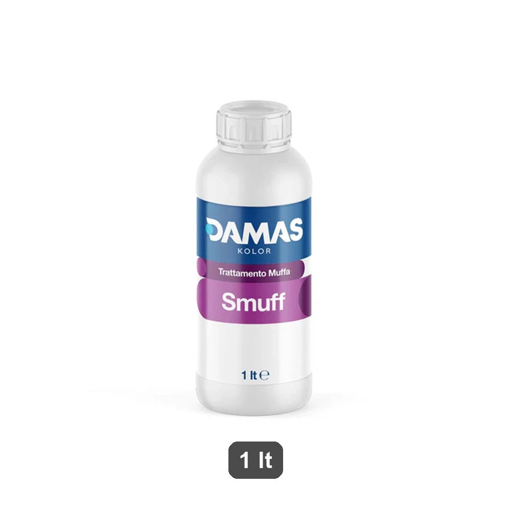 Damas kolor fissativo antimuffa smuff per muri interni ed esterni *** formato 5 lt, confezione 1