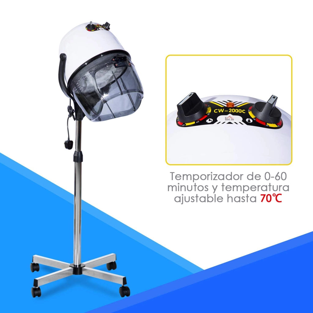 Asciugacapelli Professionale 1180W ¨C zephmum ¨C Bianco