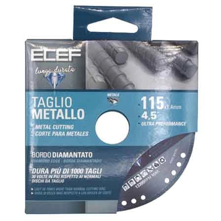 DISCO DIAMANTATO PER FERRO Ø 115 mm - ECEF