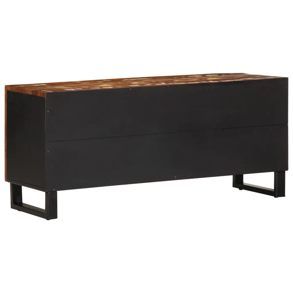 Mobile TV | Armadietto TV | Mobile Porta TV 105x33,5x46cm Legno Massello Recupero e Multistrato