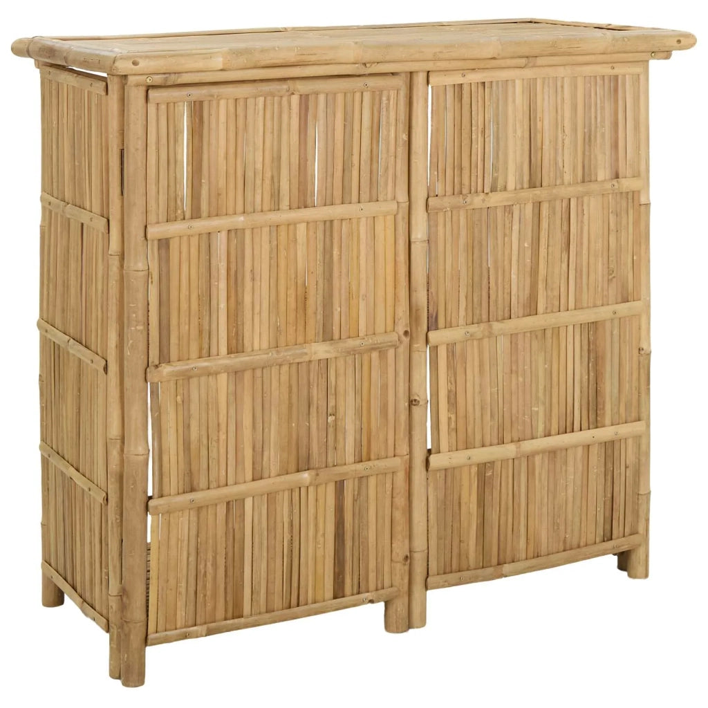 Tavolo da bar da esterno Naturale 115 x 55 x 105 cm Bambù 42028066