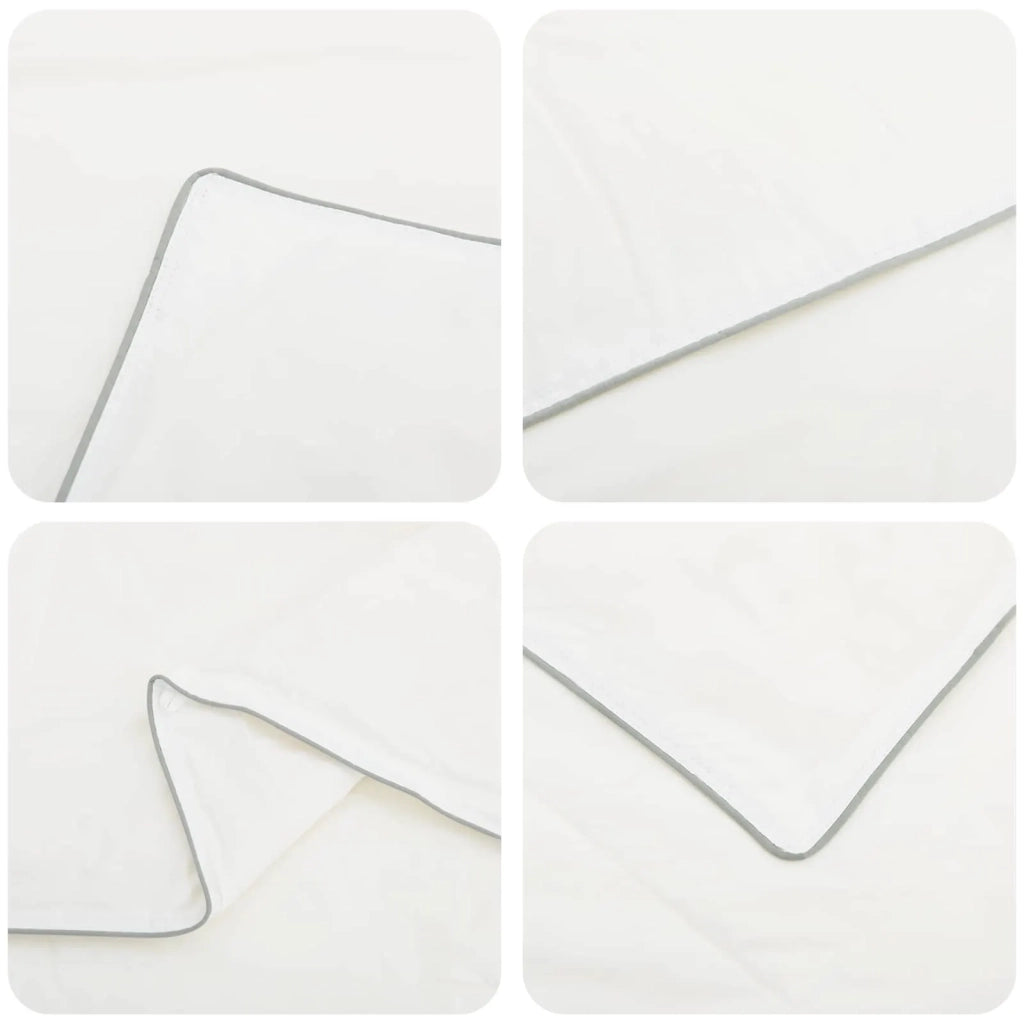Set di piumone e cuscini 3 pcs 135x220 cm 4 stagioni 220 GSM 3441310
